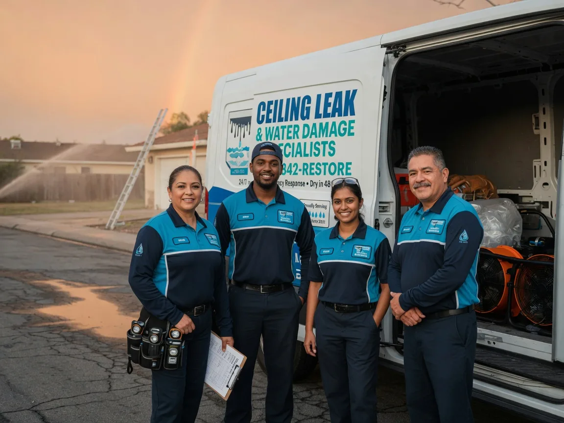 Ceiling Leak Cleanup company in Hominy, OK